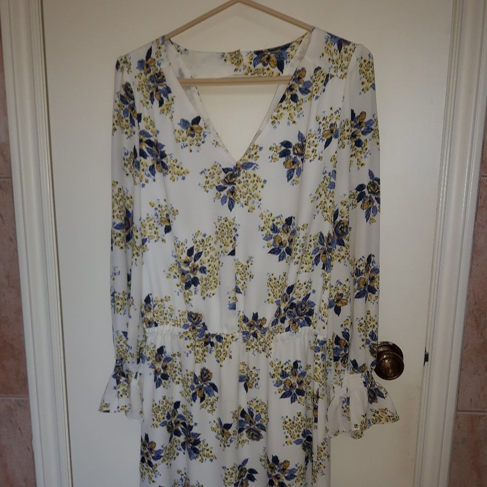 Floral On-trend Dress!
